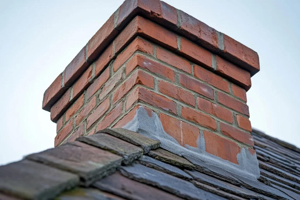 Expert chimney repairs Bristol on a residential property, restoring brickwork and ensuring a weatherproof roof