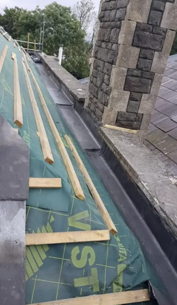 General roof repair Bristol on a residential home with professional workmanship