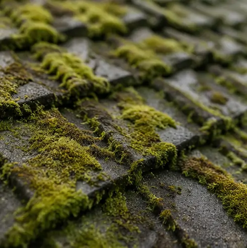moss-growth-roofing
